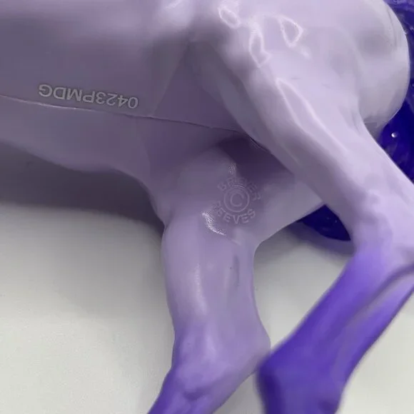 Breyer Celeste Purple Unicorn 2023 Paddock Pals Horse 6"x7" Figure - Picture 7 of 10